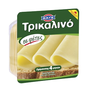 ΦΑΓΕ | Τυρί Ημίσκληρο Τρικαλινό Φέτες 200g