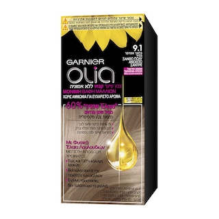 OLIA | Βαφή Μαλλιών Olia Mini Kit 9.1 Ξανθό Πολύ Ανοιχτό Σαντρέ 1 Τεμ.