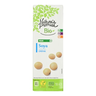 NATURES PROMISE BIO | Ρόφημα Σόγιας Bio Χωρίς Προσθήκη Ζάχαρης 1lt
