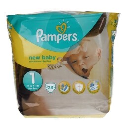 PAMPERS | NEW BABY | ΠΑΝΕΣ ΜΩΡΟΥ NEWBORN 2 - 5 KGR No 1 23 ΤΕΜ