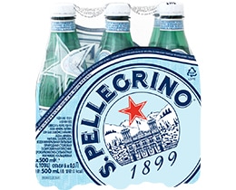 SAN PELLEGRINO | Ανθρακούχο Νερό Φυσικό Μεταλλικό 6 X 500ml
