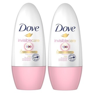 DOVE | Αποσμητικό Roll On Invisible Care Floral Touch 50ml 1+1 Δώρο