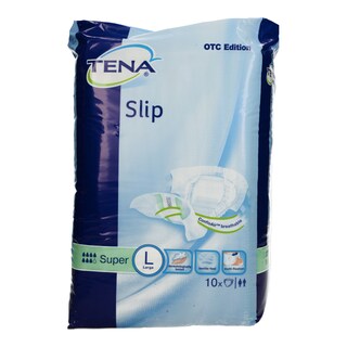 TENA | TENA SLIP N3 SUPER LARGE 10PCS ΑΚΡΑΤΕΙΑΣ LARGE Nο 3 10 TEM