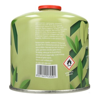 CORAL GAS | Gas Cartridge Butane Screw Green Earth 500g 1 Piece