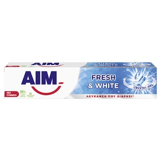 AIM | CRYSTAL | . Crystal Gel Fresh & White