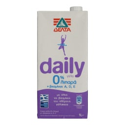 DAILY | Φρέσκο Γάλα 0% Λιπαρά 1 lt