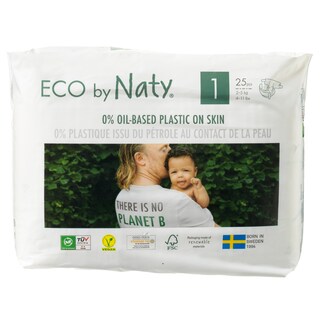 NATY | Πάνες Μωρού New Born Eco Νο1 25 Τεμάχια