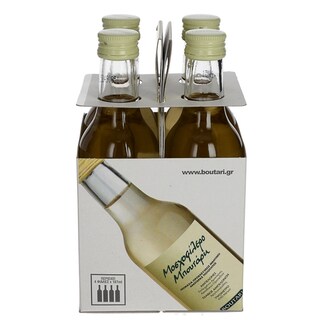 ΜΠΟΥΤΑΡΗ | ΟΙΝΟΣ ΛΕΥΚΟΣ ΜΟΣΧΟΦΙΛΕΡΟ 4X187 ML