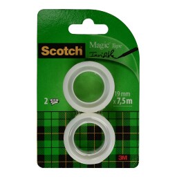 SCOTCH | SCOTCH ΣΕΛΟΤΕΙΠ MAGIC 19X7.5MM 2T