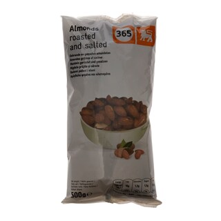 365 | ΞΗΡΟΙ ΚΑΡΠΟΙ ΑΜΥΓΔΑΛΟ ΨΗΜΕΝΟ ΑΛΑΤΙΣΜΕΝΟ 500 GR