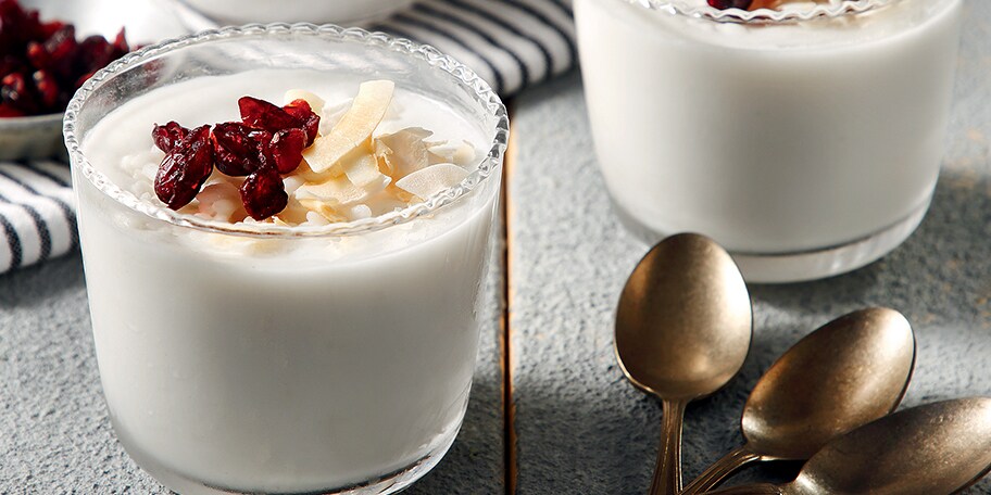 Ρυζόγαλο με γάλα καρύδας