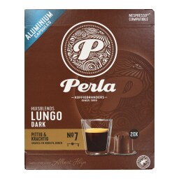 Κάψουλες Καφέ Perla Lungo Dark 20x5g