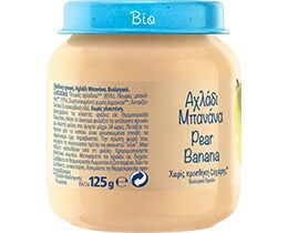 NESTLE | ΠΑΙΔΙΚΗ ΤΡΟΦΗ ΜΕ ΜΠΑΝΑΝΑ ΑΧΛΑΔΙ 125 GR