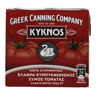 ΚΥΚΝΟΣ | Τομάτα Passata Κλασικό 7% Χάρτινο 500 gr