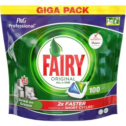 FAIRY | Κάψουλες Πλυντηρίου Πιάτων All In 1 Original 100 Τεμάχια