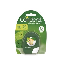 CANDEREL | Υποκατάστατο Ζάχαρης Στέβια 100+20 Δισκία Δώρο