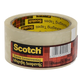 SCOTCH | ΤΑΙΝΙΑ ΣΥΣΚΕΥΑΣΙΑΣ ΔΙΑΦΑΝΗ 48 M X 50 MM 1 ΤΕΜ