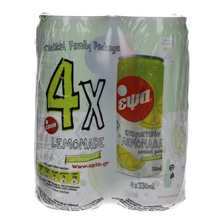 ΕΨΑ | ΑΝΑΨΥΚΤΙΚΟ ΛΕΜΟΝΙΤΑ 4 X 330 ML