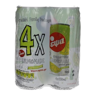 ΕΨΑ | ΑΝΑΨΥΚΤΙΚΟ ΛΕΜΟΝΙΤΑ 4 X 330 ML