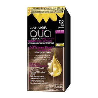 OLIA | Βαφή Μαλλιών Olia Mini Kit 7.0 Ξανθό 1 Τεμ.