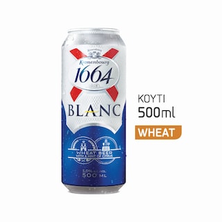 KRONENBOURG | Μπύρα 1664 Blanc Κουτί 500ml