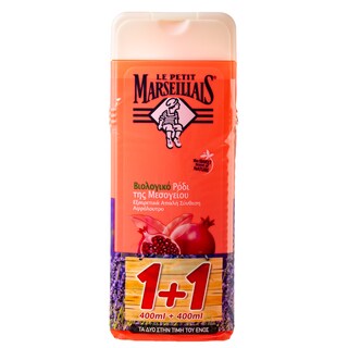 LE PETIT MARSEILLAIS | Αφρόλουτρο Ρόδι Μεσογείου 400ml 1+1 Δώρο