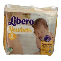 LIBERO | ΠΑΝΕΣ ΜΩΡΟΥ NEWBORN 2 - 5 KGR No 1 24 ΤΕΜ