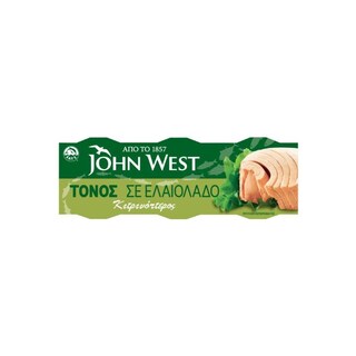 JOHN WEST | Τόνος σε Ελαιόλαδο 3x80g