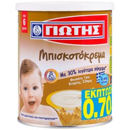 ΓΙΩΤΗΣ | Μπισκοτόκρεμα  300g Έκπτωση 0.70Ε
