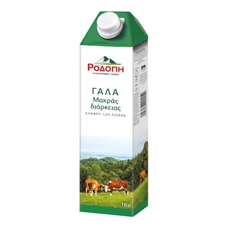 ΡΟΔΟΠΗ | UHT MILK 1.5% 1 LT