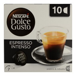 NESCAFE | DOLCE GUSTO | ΚΑΦΕΣ ESPRESSO INTENSO ΚΑΨΟΥΛΕΣ ΓΙΑ ΜΗΧΑΝΗ  80GR