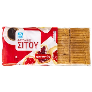 ΑΒ | Φρυγανιές Σίτου 4 Πακέτα 500g