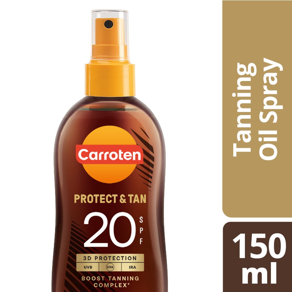 CARROTEN Αντηλιακό Λάδι Protect & Tan Spray SPF20 150ml