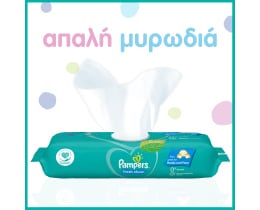 PAMPERS | Μωρομάντηλα Fresh Clean 4x52 Τεμ. 72% Φθην.