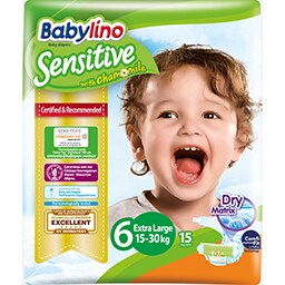 BABYLINO | PANTS SENSITIVE 16+ KGR No 6 15 ΤΕΜ