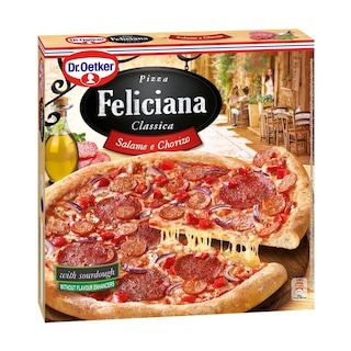 DR.OETKER | Πίτσα Κατεψυγμένη Feliciana Σαλάμι Τσορίθο 320gr