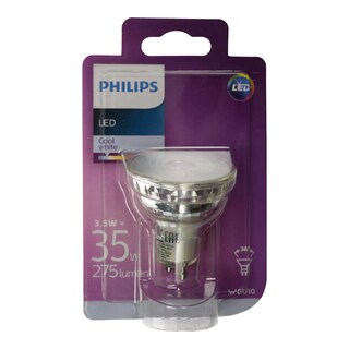 PHILIPS | PHILIPS ΛΑΜΠΑ LED 3.4/35W GU10 WHITE 230V NEA