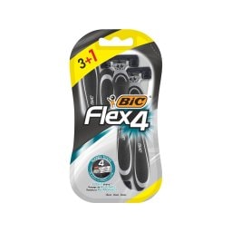 Ξυραφάκια Μίας Χρήσης Flex 4 3+1 Τεμάχιο Δώρο