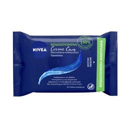 NIVEA | NIVEA CREME CARE WIPES  25PC