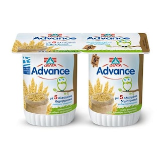ADVANCE | Επιδόρπιο Γιαουρτιού Με Δημητριακά 2X150 gr