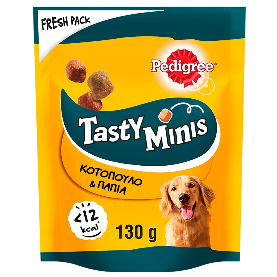 PEDIGREE Σνακ Σκύλων Tasty Minis Κοτόπουλο Πάπια 130g