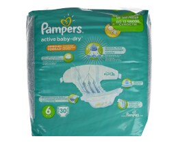 PAMPERS | ACTIVE BABY DRY | ΠΑΝΕΣ ACTIVE BABY DRY ΠΑΝΕΣ ΝΟΥΜΕΡΟ 6 (15+ΚG) 30 ΤΕΜ