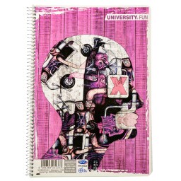 SKAG | STATIONERY UNIV. FUN ΝΟΤΕΒΟΟΚS 17X25 2S