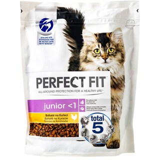 PERFECT FIT | Γατοτροφή με Κοτόπουλο Junior  750 gr