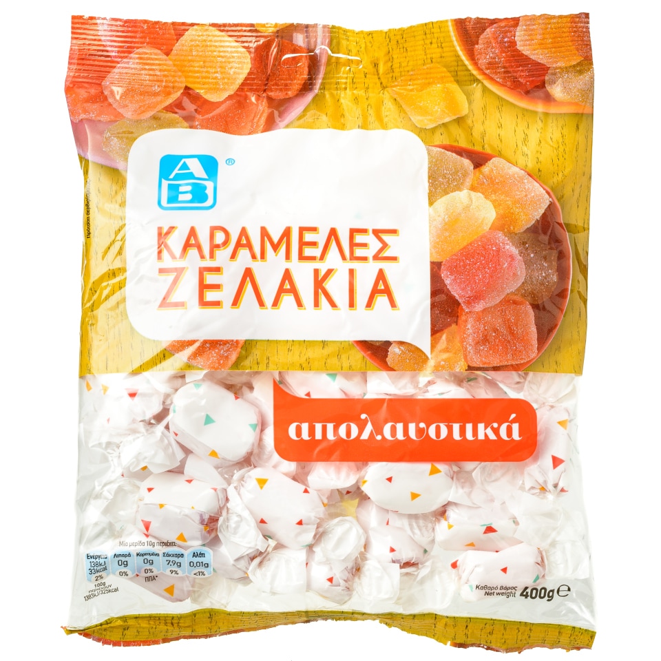 ΑΒ Καραμέλες Ζελάκια 400g