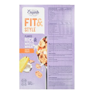 EMMA | Δημητριακά Fit & Style Εξωτικά Φρούτα 600g