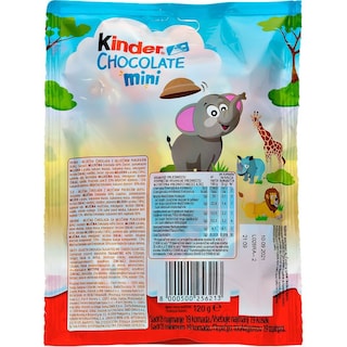 KINDER | Σοκολατάκια Γάλακτος Mini 120g