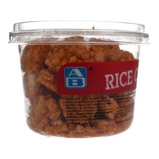 ΑΒ | ΞΗΡΟΙ ΚΑΡΠΟΙ RICE CRACKER 100 GR
