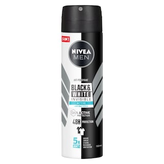 NIVEA | Αποσμητικό Spray Black & White Active 150 ml