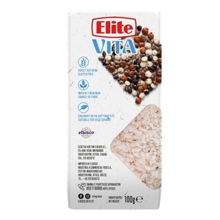 ELITE | Ρυζογκοφρέτες Chia & Κινόα 100g